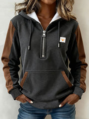 Retro Western Hoodie für Damen
