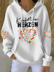 Damen Kölner Karneval Print Hoodie