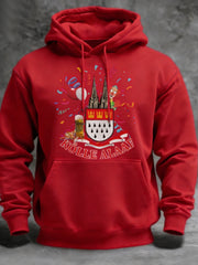Herren Karneval Köln College Jacke Kapuzen pullover