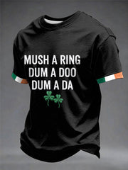 Men's Irish drinking song Inspired short sleeves t-shirt