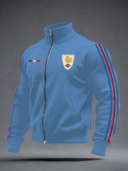 Veste zippée de rugby pour hommes, France