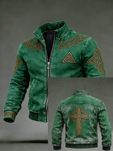 Herren keltische Vintage-Jacke