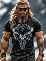 Bedrucktes T-Shirt für Herren Viking