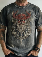 Bedrucktes T-Shirt für Herren Viking