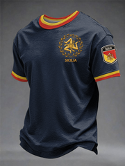 Herren-T-Shirt Sicilia mit kurzen Ärmeln
