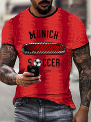 Herren-T-Shirt von Bayern München mit kurzen Ärmeln