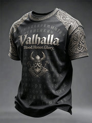 Bedrucktes Herren T-Shirt von Val halla