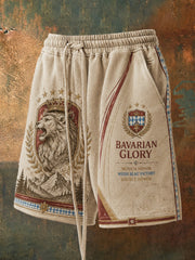 Herren Shorts mit deutschem bayerischem Ruhm bedruckt