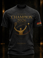 Herren-Tennismeister 2026 – Erinnerungs-T-Shirt