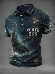 Bedrucktes Herrenhemd North Sea Voyagers
