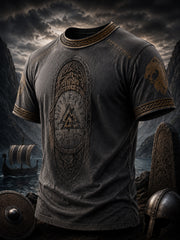 Herren-Vikingert-Shirt mit Druck