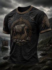Herren-Vikingert-Shirt mit Druck