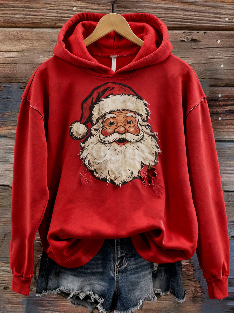 Damen Weihnachts druck Casual Hoodie