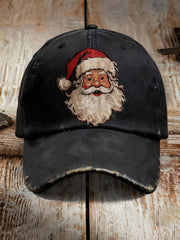 Weihnachts mann bedruckte lässige Unisex-Mütze