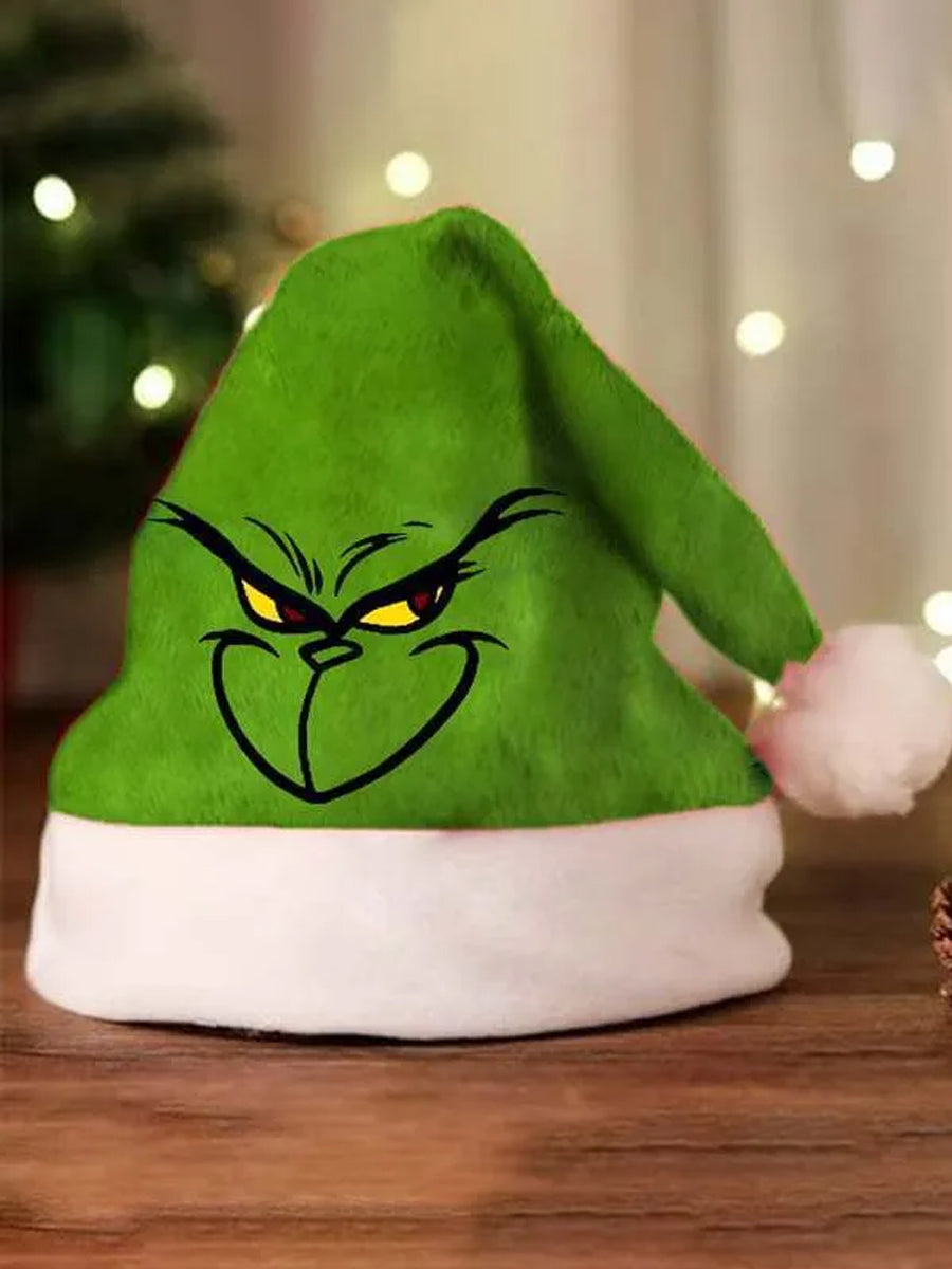 Unisex Lustige Klassische Weihnachts-Zeichentrick figur druck Plüsch mütze