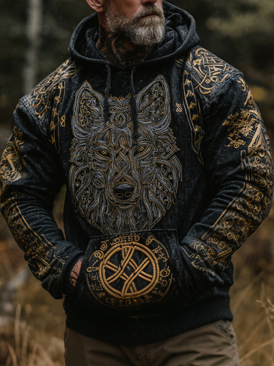 Herren Viking Hoodie