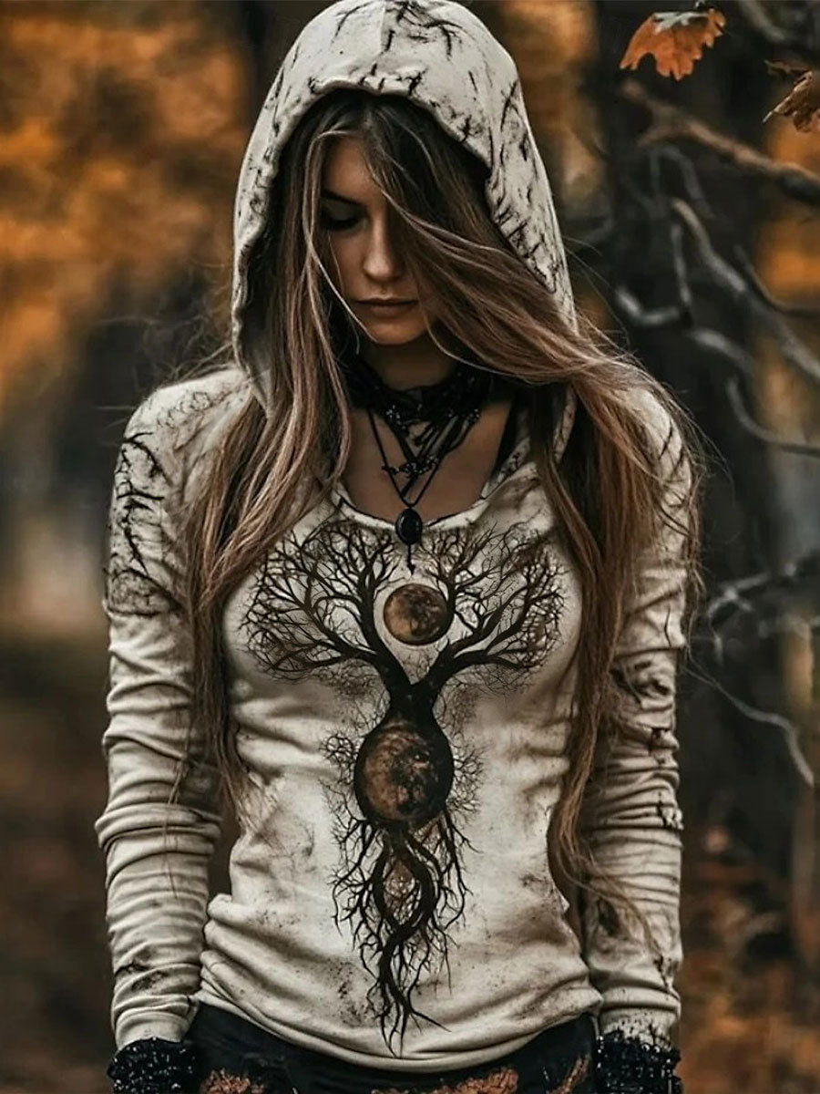 Damen bekleidung Viking Tree of Life Tops