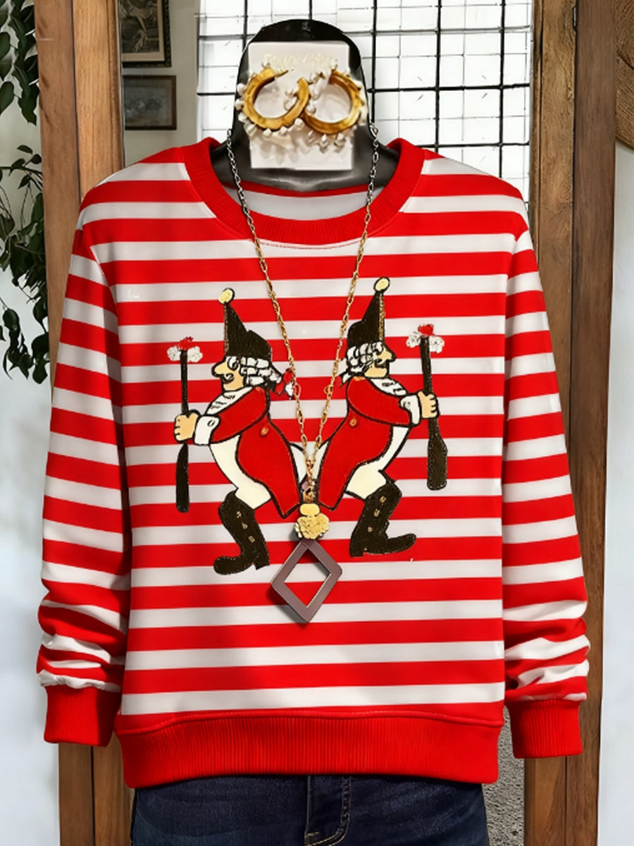 Frauen Kölner Karneval Clown Regelmäßiges Sweatshirt