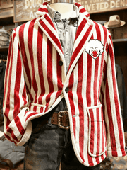Herren Cologne Carnival Print Casual Anzüge