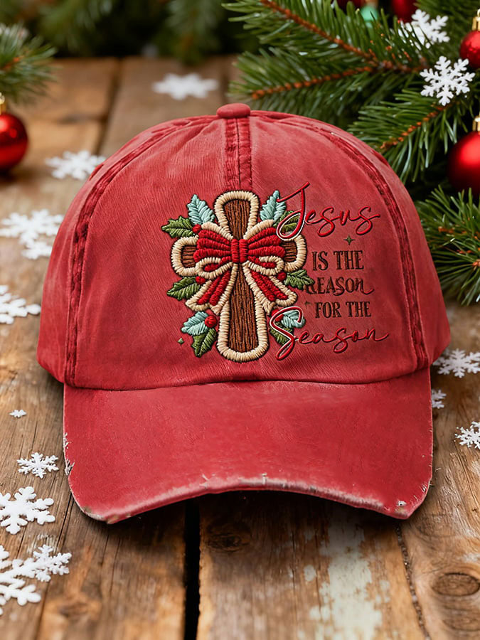 Jesus ist der Grund für die Saison gedruckt Casual Unisex Hut
