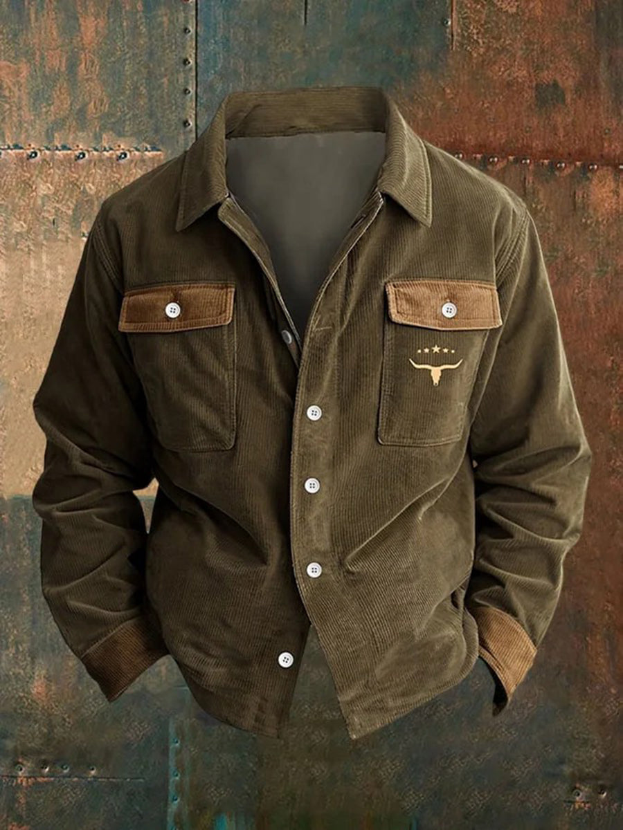 Retro-Western jacke für Herren