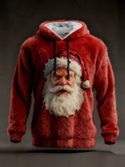 Männer Santa Flanell Hoodie