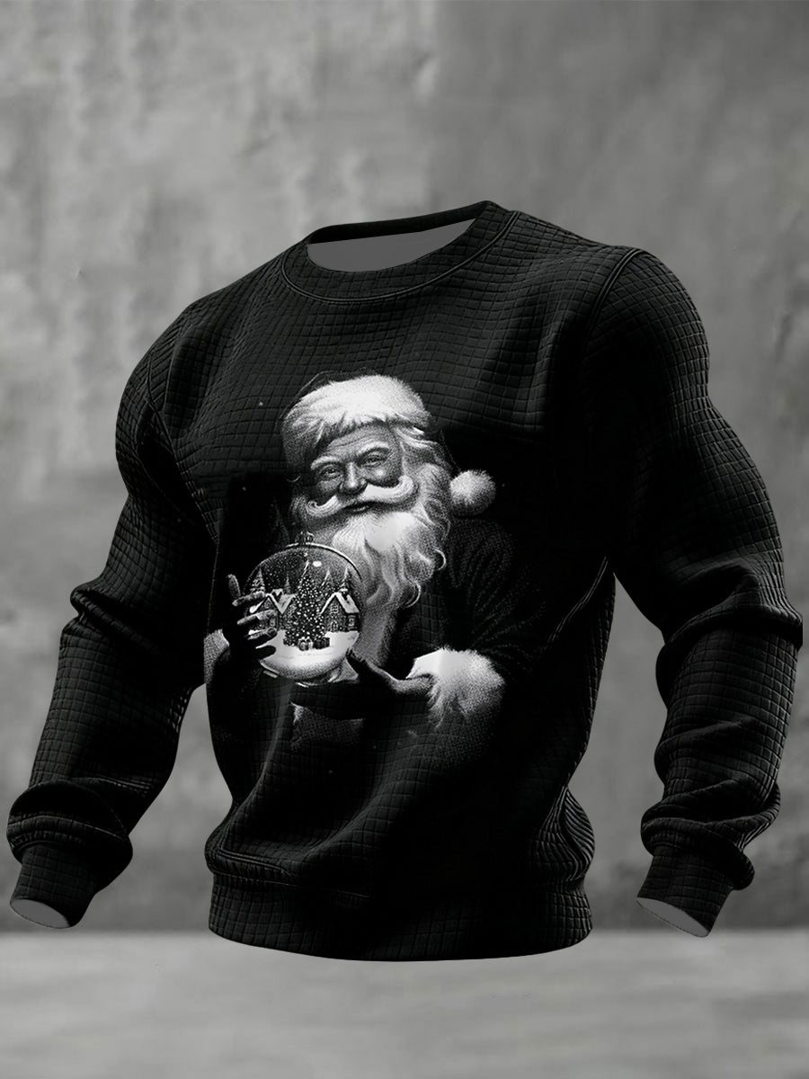 Herren Retro Weihnachten Vintage Top
