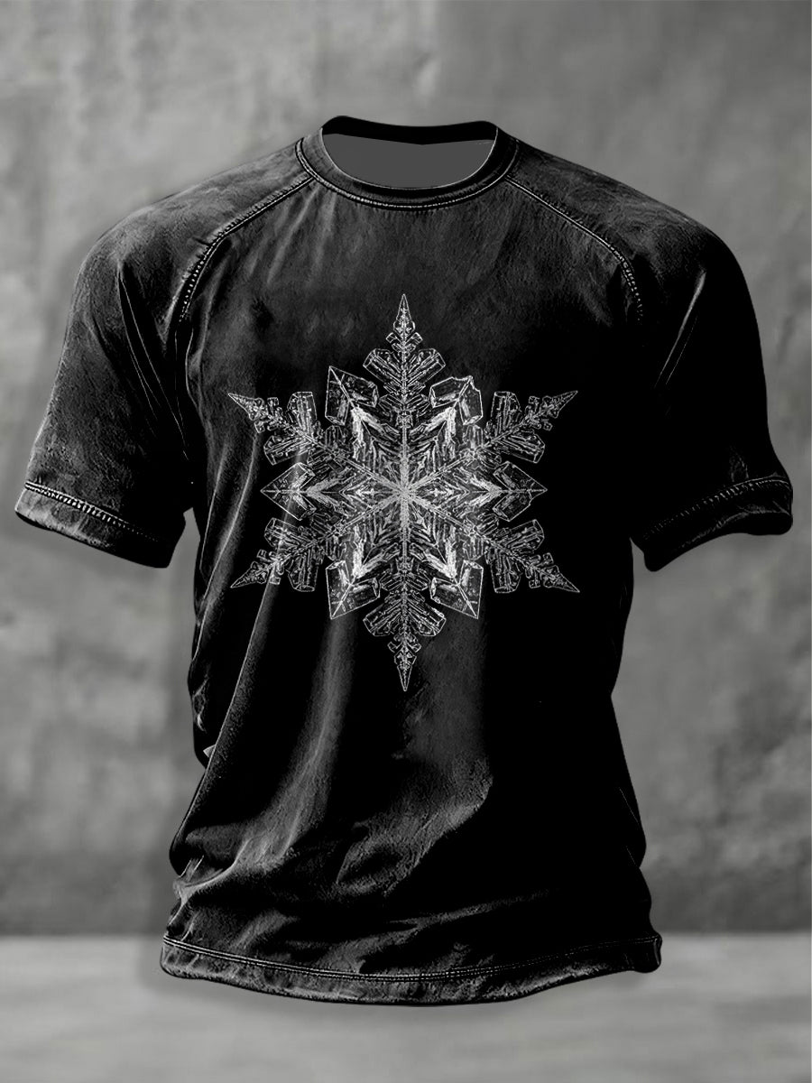 Herren Retro Weihnachten Vintage T-Shirt