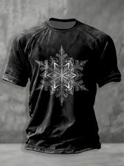 Herren Retro Weihnachten Vintage T-Shirt