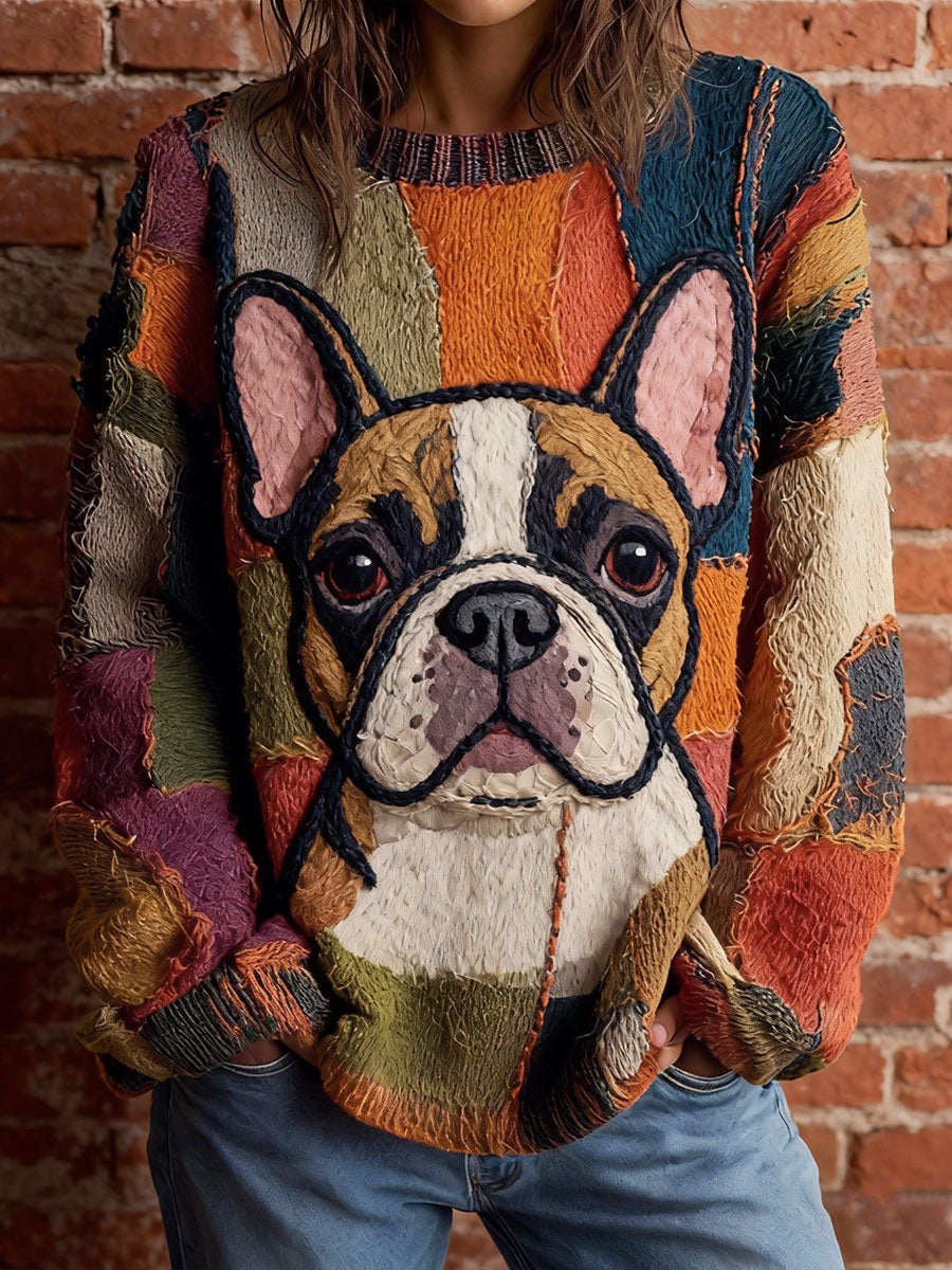 Französische Bulldogge-Oberteile für Frauen