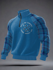 Men's UK Scotland Football Lover We'll Be Coming 2026 Printed Sweatshirt