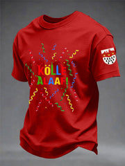 Herren Kölle Alaaf Print Casual T-Shirt
