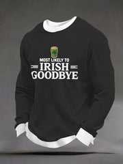 Men's Funny St. Patrick's Day Long Sleeve T-Shirt
