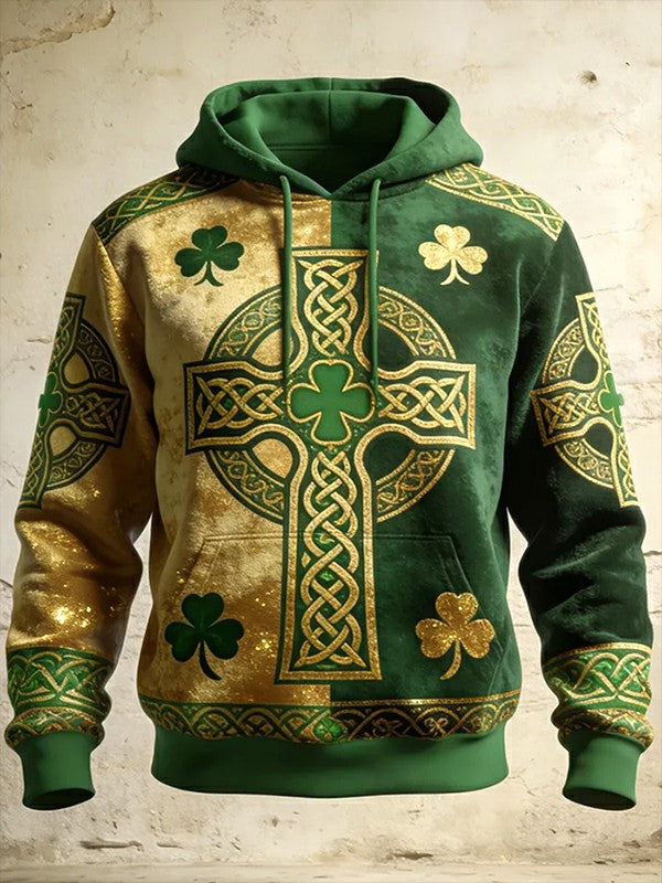 Men's St. Patrick's Day Printed Hoodie