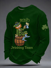 Men's St. Patrick's Day Waffle Top
