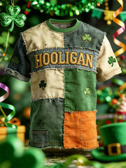 Men's St. Patrick's Day Hooligan Printed T-shirt
