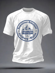 Herren Bier Liebhaber München Oktoberfest Print T-Shirt