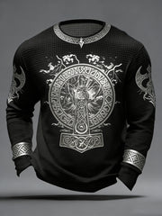Herren Waffel-Top im Viking-Stil