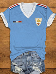 T-shirt à manches courtes France Rugby pour femme
