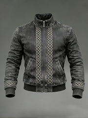 Herren keltische Vintage-Jacke