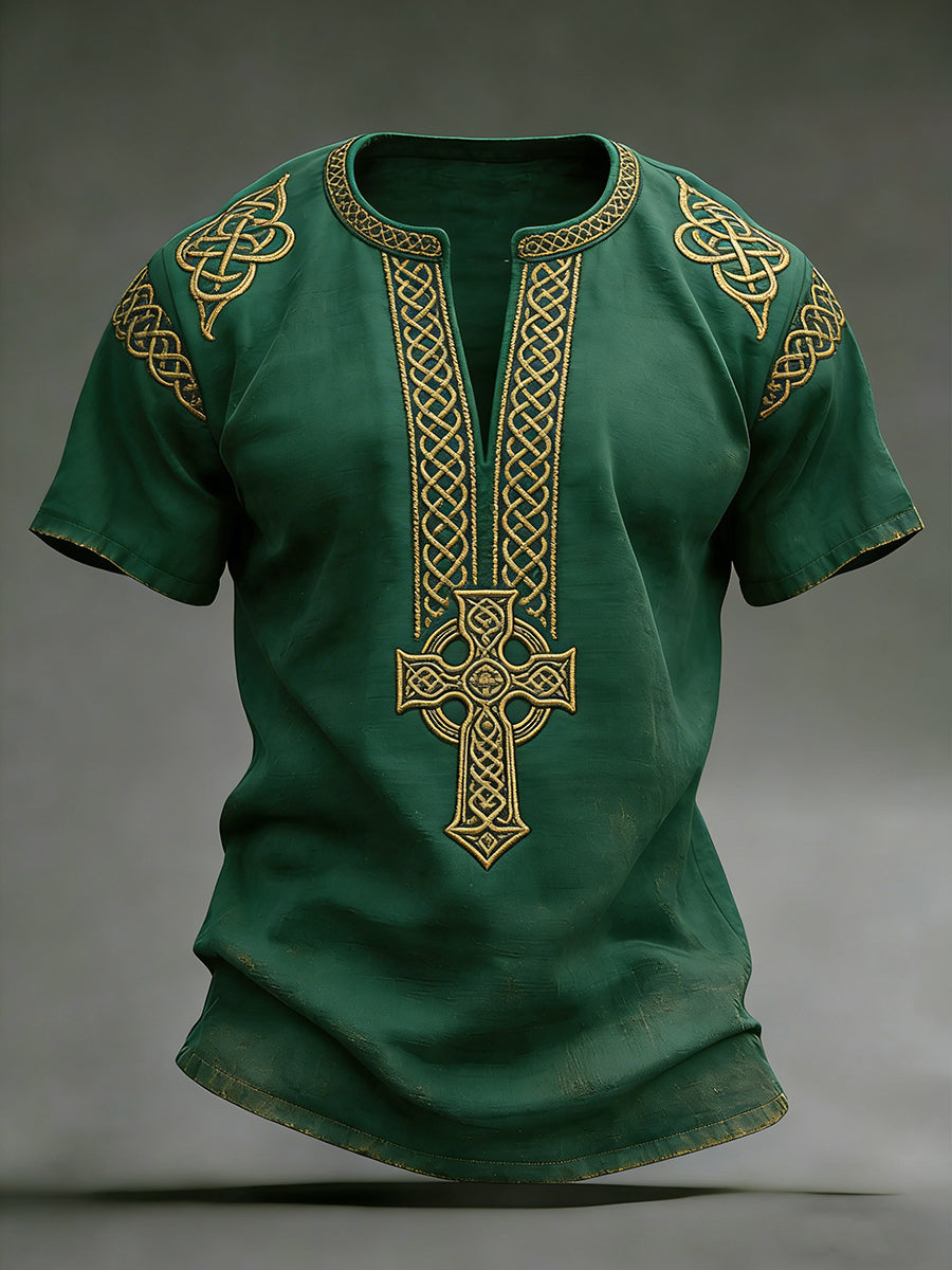 Herren-Celtic-Vintage-T-Shirt