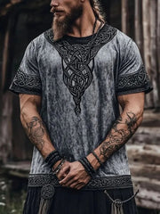 Bedrucktes T-Shirt für Herren Viking