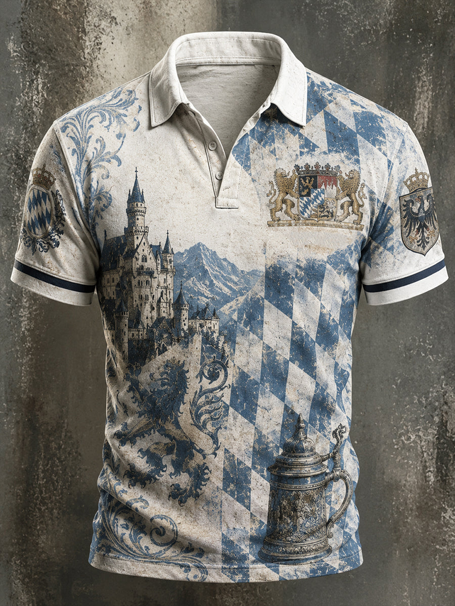 Herren-T-Shirt mit Bayern-München-Print