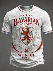 Herren T-Shirt mit deutschem bayerischem Ruhm bedruckt