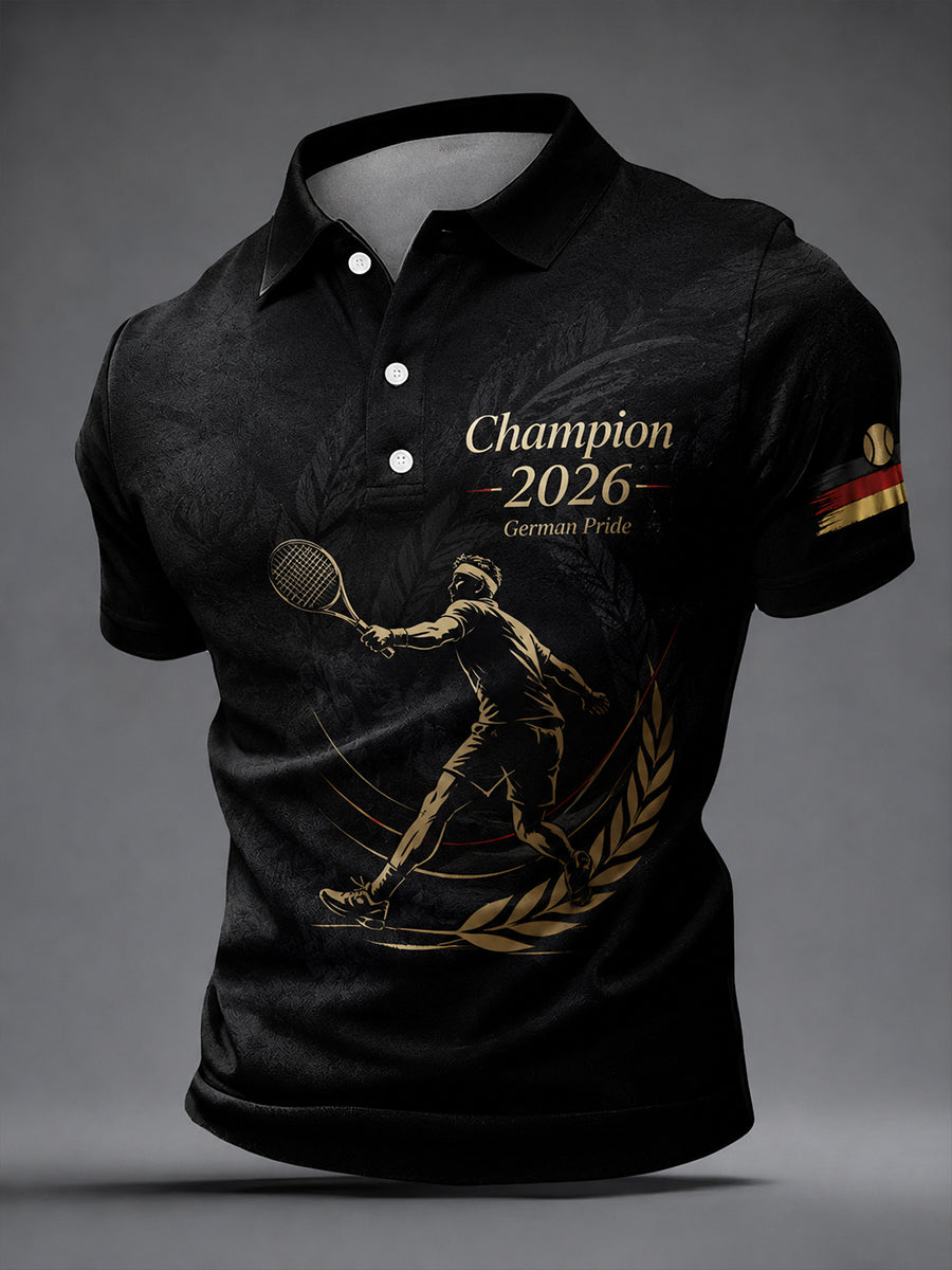 Herren-Gedenktrikot des Tennis-Champions 2026