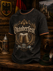 Herren-Oktoberfest-T-Shirt mit Aufdruck