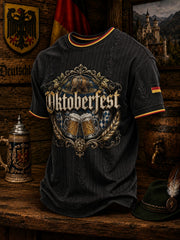 Herren-Oktoberfest-T-Shirt mit Aufdruck