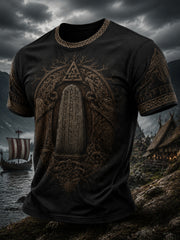 Herren-Vikingert-Shirt mit Druck